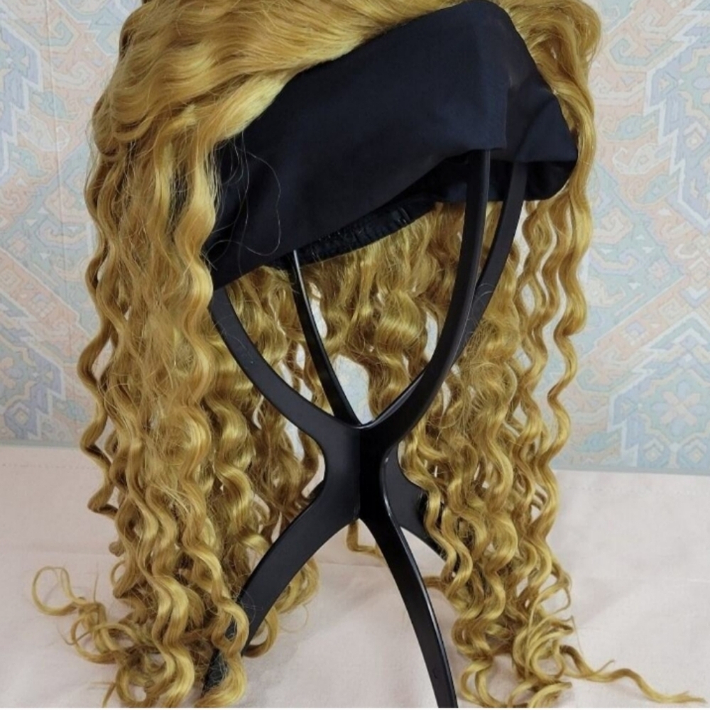 Blonde Curly Hair Wig